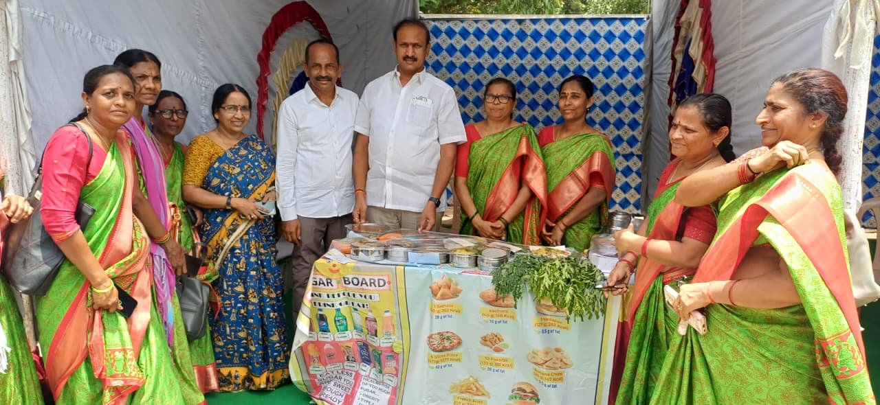 -మహిళా వారోత్సవాలు nutrition mission theme తో కార్యక్రమం నిర్వహించడం జరిగినది